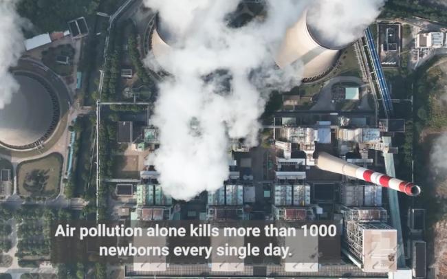 Air pollution kills 1000 newborns daily