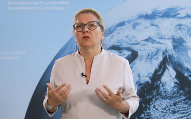 Svenja Schulze, Federal Minister for Economic Cooperation and Development, Germany