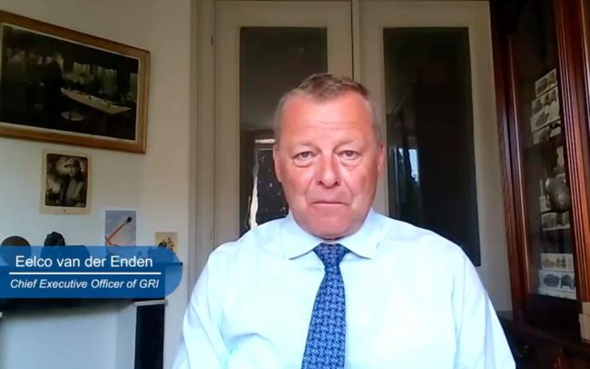 Eelco van der Enden, CEO, Global Reporting Initiative