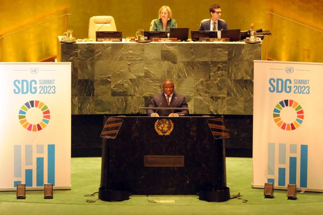 Julius Maada Bio, President of Sierra Leone