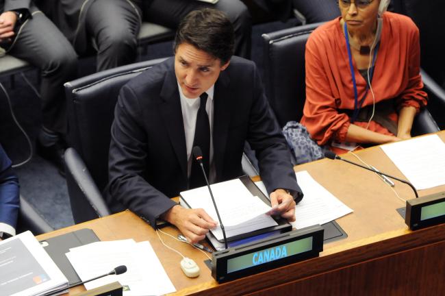 Justin Trudeau, Prime Minister of Canada and Co-Chair of the Sustainable Development Goals Advocates Group