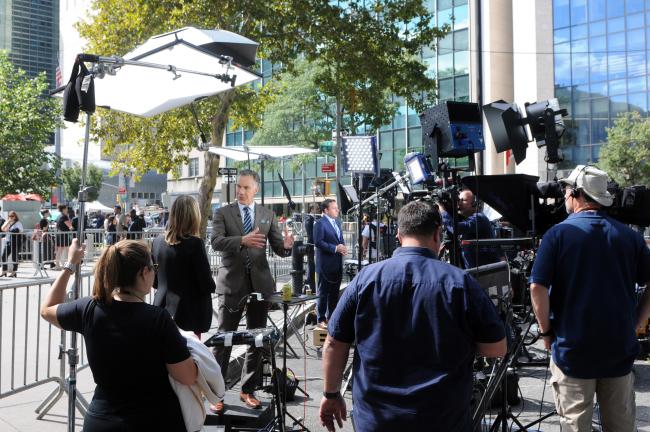 The media outside the UN