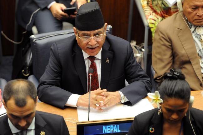 Pushpa Kamal Dahal, Prime Minister of Nepal