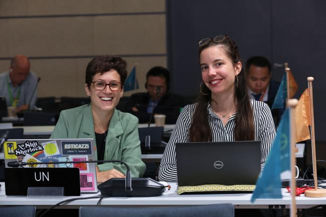 Tania Sanchis Gimenez and Charlotte Mousnier, IPBES Secretariat 