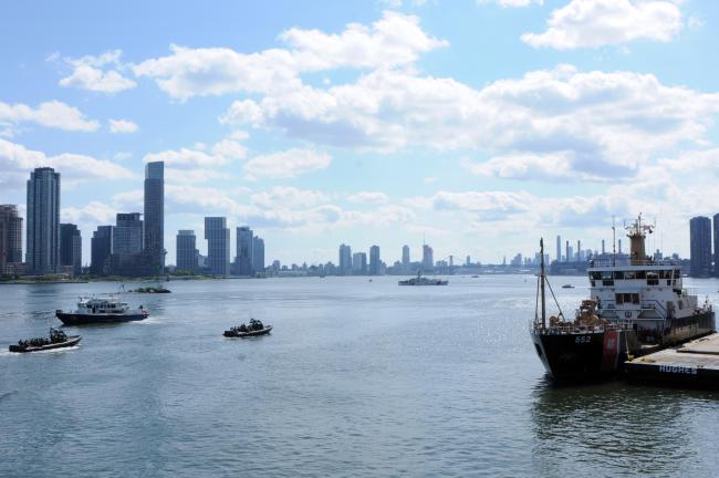 US security on the East River