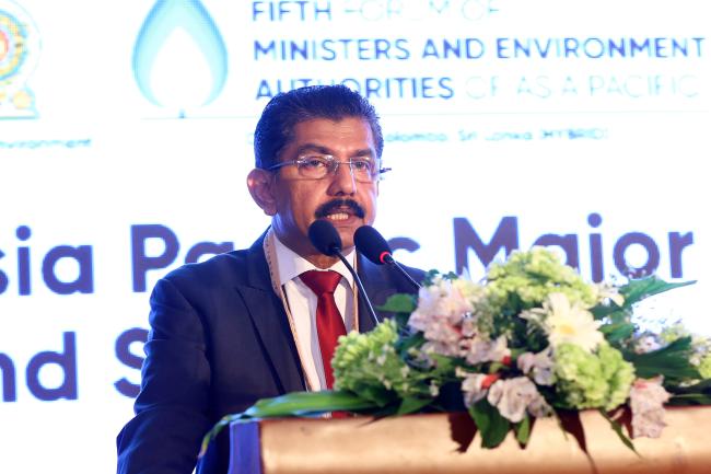 Anil Jasinghe, Secretary, Ministry of Environment, Sri Lanka 