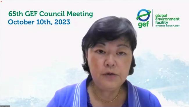 Chizuru Aoki, GEF Secretariat