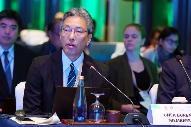 Hiroshi Ono, Asia Pacific Bureau Member for Plastic Pollution INC