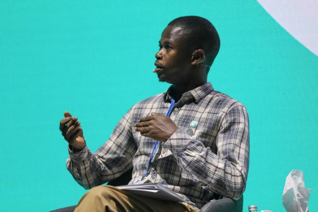 Oumar Cissé, Youth Representative, Seedballs Mauritania