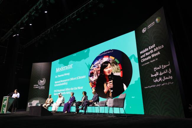 Panelists in track 3 discussed systems innovation and the water-land-food nexux