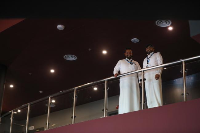 Delegates around the venue
