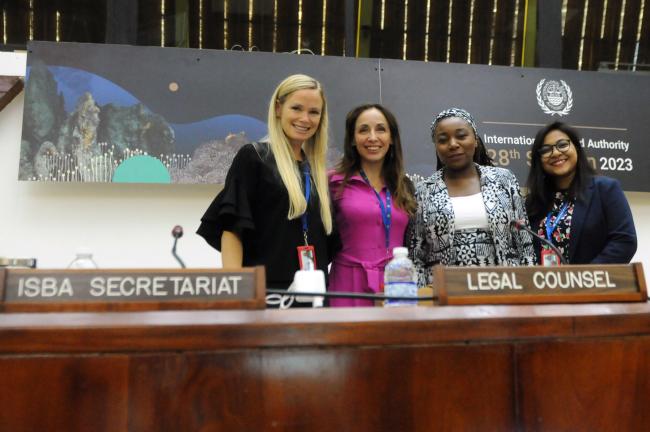 Members of the e ISA Secretariat
