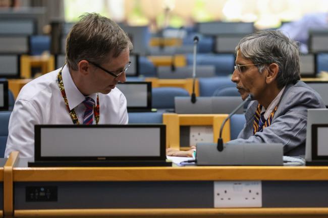 John Thompson, US, and Sistla Subbarao, India