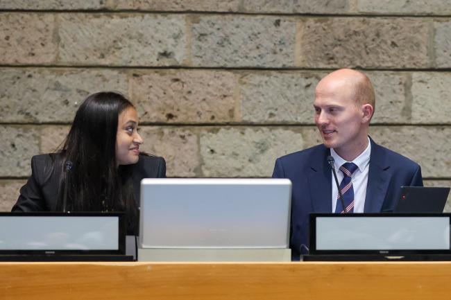 Preventing Illegal Trade Contact Group Co-Chairs Miruza Mohamed, Maldives, and Martin Alex Bjørnholst, Denmark