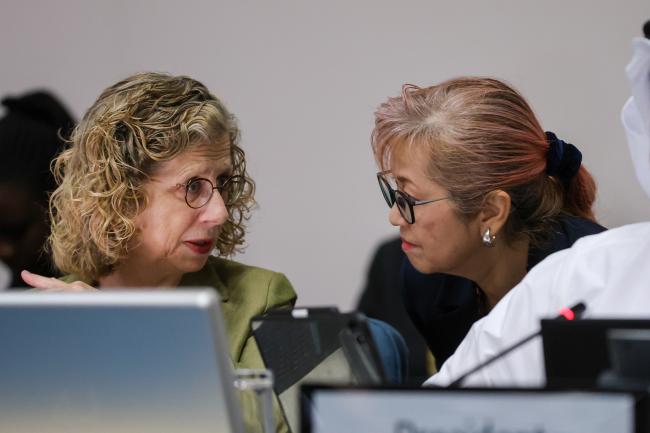 Inger Andersen, Executive Director, UNEP, and Megumi Seki, Executive Secretary, Ozone Secretariat