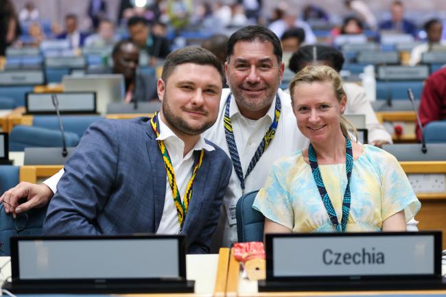 Delegates from Czechia