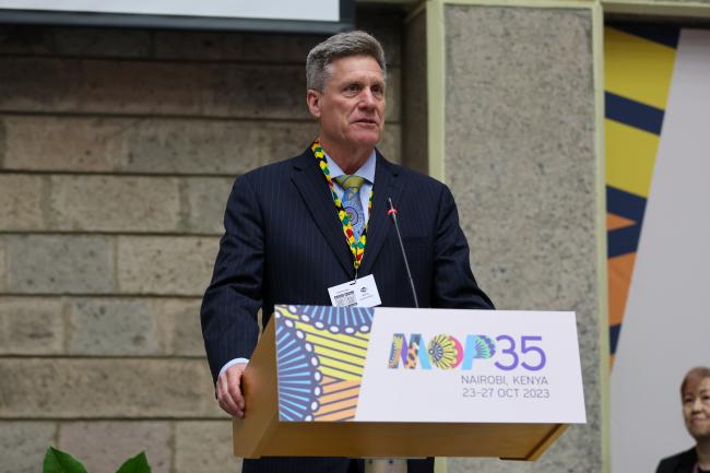 Paul Newman, Co-Chair of the Scientific Assessment Panel from 2017 to 2022