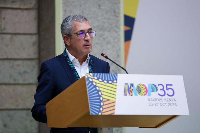 Hugo Morán, Secretary of State for the Environment, Spain