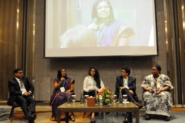 Panel of the session on "Understanding Climate Risk for Enterprises: Economic and Social Impact”