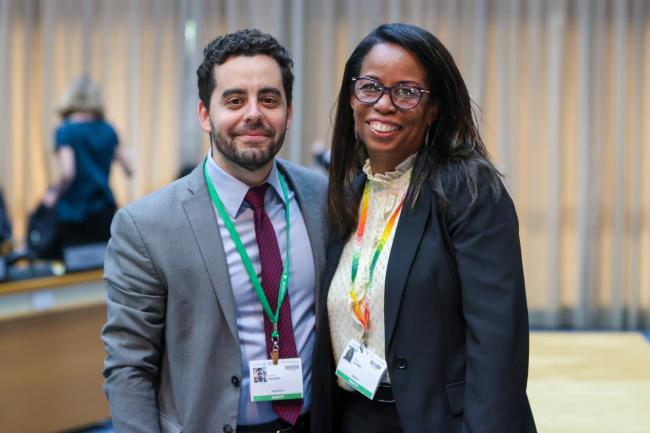 Joaquín Salzberg, Argentina, and Gillian Guthrie, Jamaica