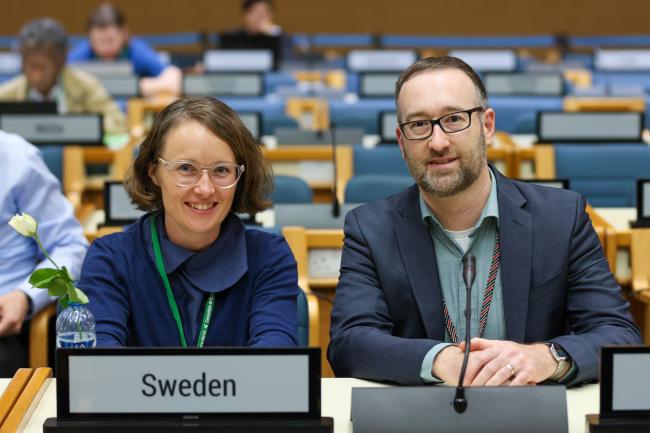 Delegates from Sweden