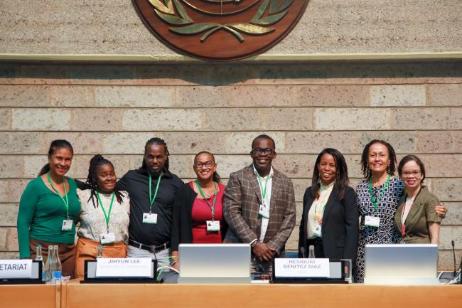 Delegates from the Carribbean