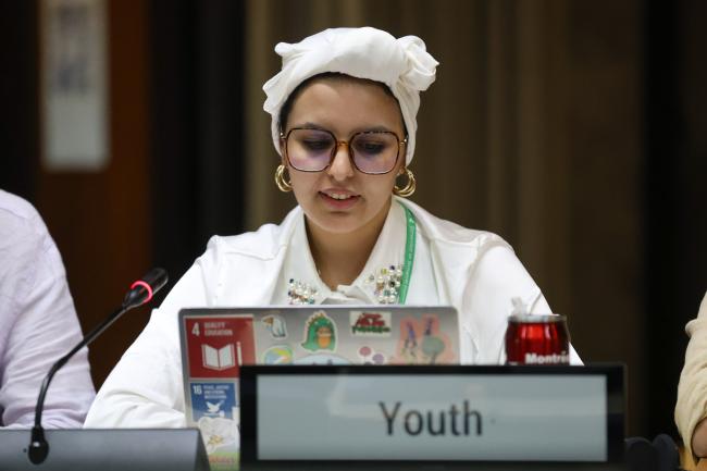 Fatima El-Aaraby, Global Youth Biodiversity Network