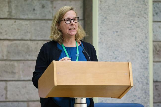 Helen Roy, Co-Chair of the IPBES Invasive Alien Species Assesment Assesment