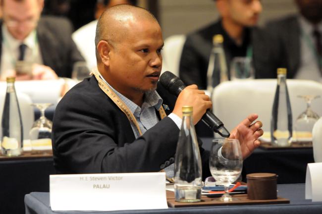 Steven Victor, Minister of Agriculture, Fisheries and Environment, Palau