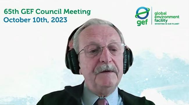 William Ehlers, GEF Secretariat
