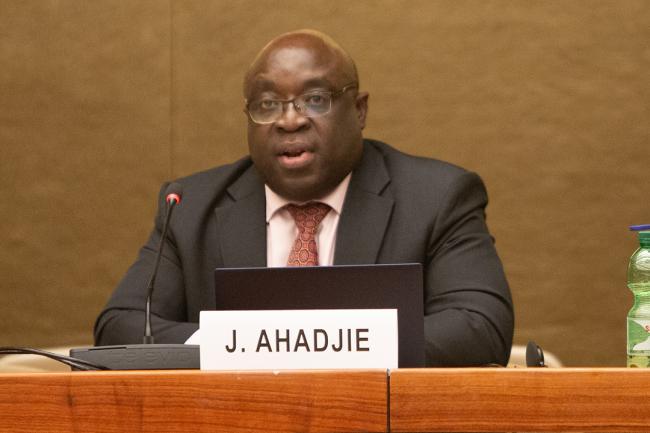 Jerry Ahadjie, Chief Minerals Officer, African Development Bank - IGF-AGM 19 - 9 Nov 2023 - Photo