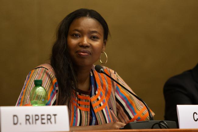 1- Clémence Naré, Senior Law Advisor, IGF Secretariat - IGF-AGM 19 - 9 Nov 2023 - Photo