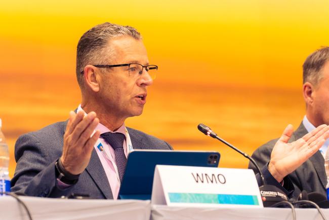 Johan Stander, Director, Services Department, World Meteorological Organization (WMO) - GEOWeek2023 - 10 nov