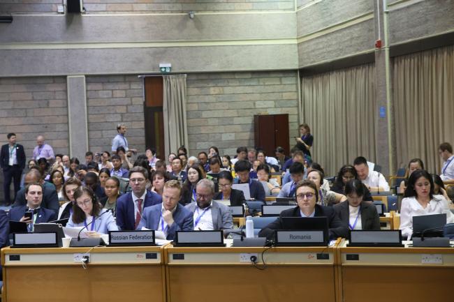 A view of the room during CG1 