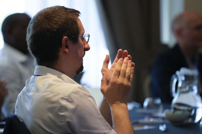 Applauding 