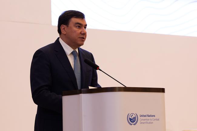 Aziz Abdukhakimov, Minister of Ecology, Environmental Protection and Climate Change, Uzbekistan - CRIC 21 - 13 Nov 2023 - Photo