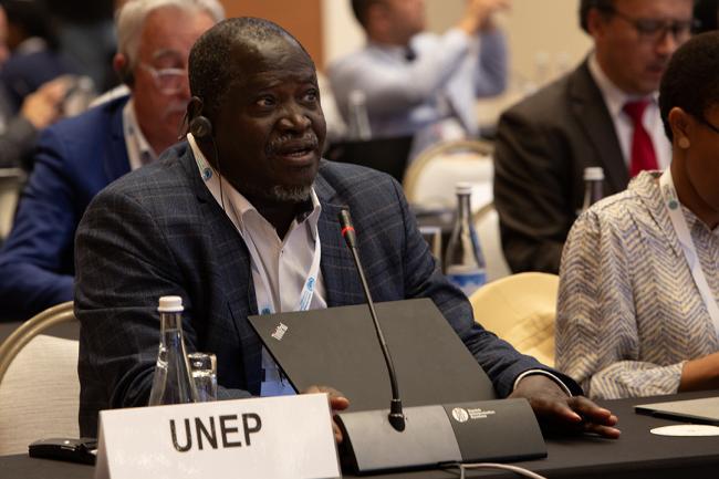 Bouhari Adamou, UNEP - CRIC 21 - 17 Nov 2023 - Photo