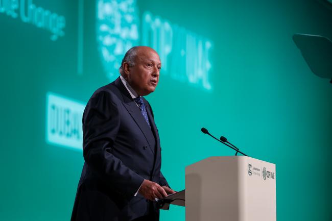 Sameh Shoukry, Minister of Foreign Affairs, Egypt, and COP 27 President
