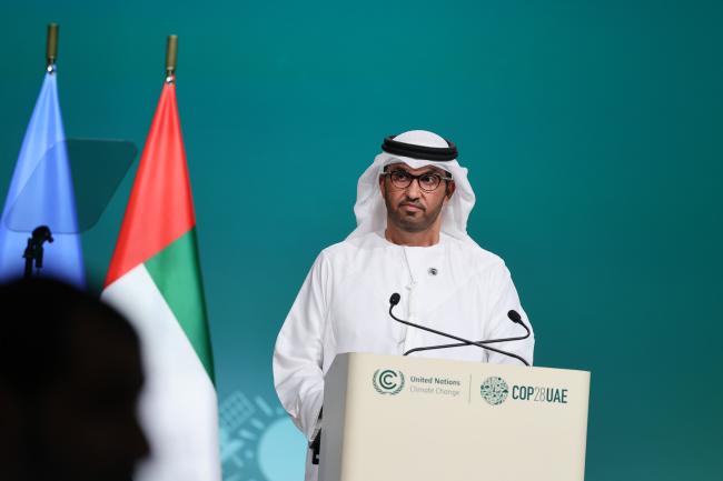 Sultan Al Jaber, COP28 President and Minister of Industry and Advancing Technologies, UAE