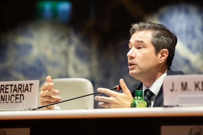 Clovis Freire, Economic Affairs Officer, UNCTAD - IGF-AGM 19 - 8 Nov 2023 - Photo