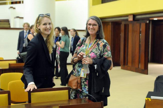 Dagny Marie Aas Hovind, Norway, and Robyn Frost, Australia