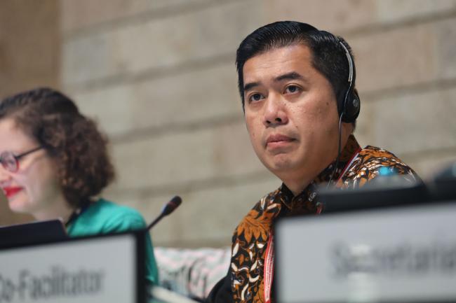 Danny Rahdiansyah, Indonesia, Co-Facilitator of Contact Group 