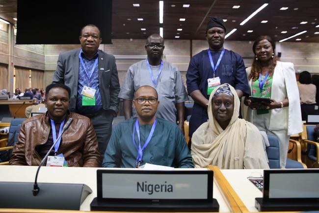 Delegates from Nigeria 
