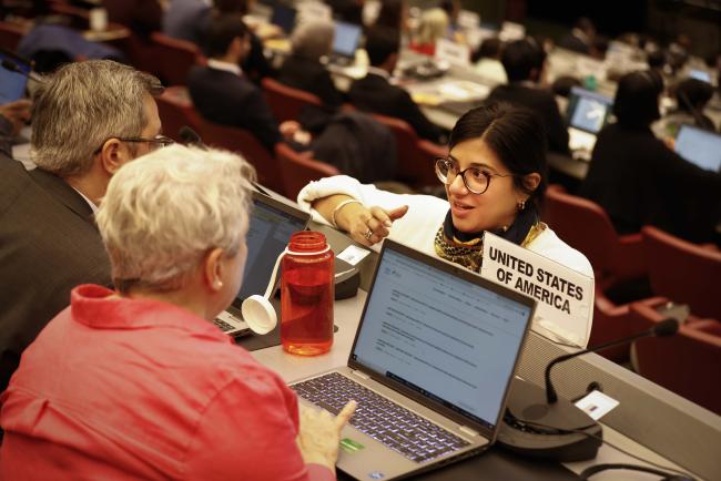 Delegates in discussion- MinamataCOP5 - 1Nov2023 – Photo.jpg