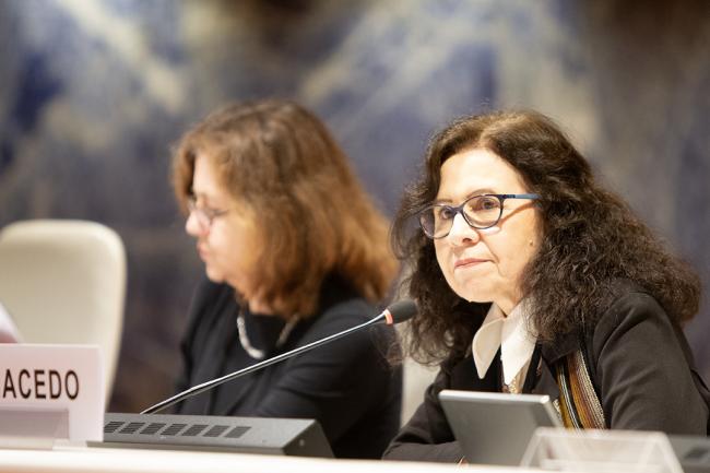 Dione Macedo, General Coordinator Sustainable Development in Mining, Ministry of Mines and Energy, Brazil -IGF-AGM 19 - 8 Nov 2023 - Photo