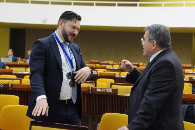 Eduardo Sfoglia, Brazil, and Jose Antonio Cabedo, Chile