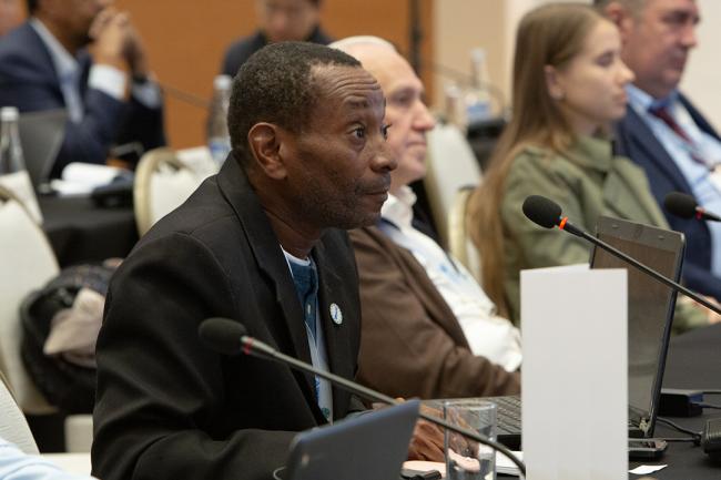 Eric Browne, Saint Kitts and Nevis - CRIC 21 - 15 Nov 2023 - Photo
