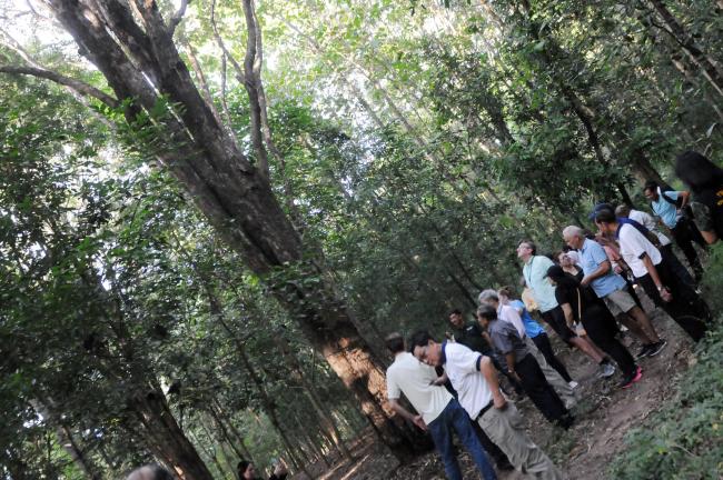 Excursion participants 