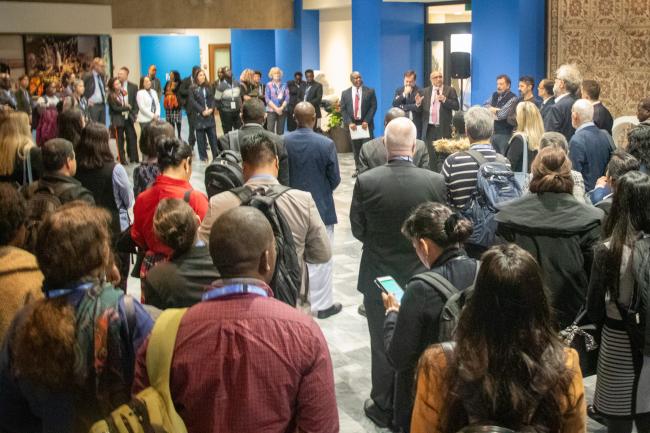 Exhibit opening