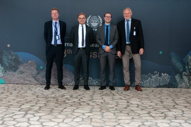 The German delegation